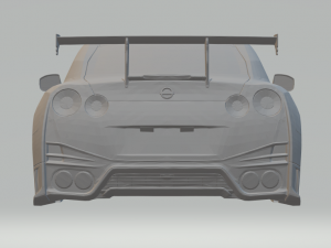 nissan gtrnismo n 2017 3D Принт Модель