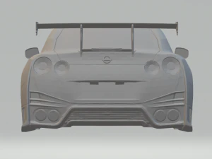 nissan gtrnismo n 2017 3D Print Model