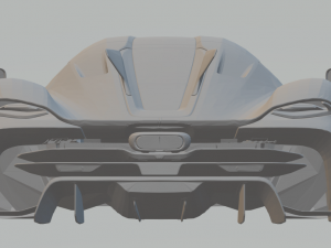 koenigsegg jesko absolut 3D प्रिंट मॉडल