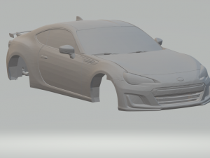 subaru brz 3D Print Model