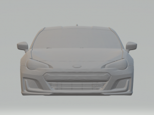 subaru brz 3D Print Model