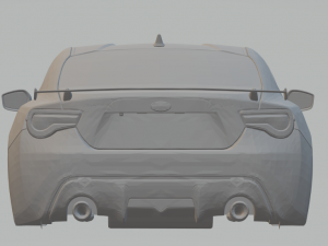 subaru brz 3D Print Model