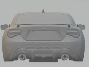 subaru brz 3D Print Model
