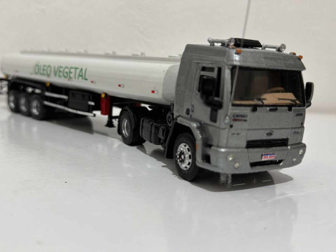 Tank oil semi trailer 3D प्रिंट मॉडल