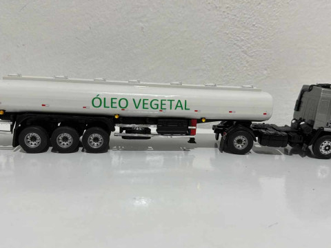 Tank oil semi trailer Modèles 3D en vedette