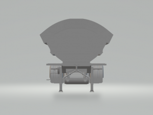 dumper semi trailer dcp 3D 打印模型
