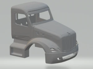 Петербільт 587 денна кабіна 3D Принт Модель