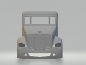 peterbilt 587 day cab 3D 打印模型