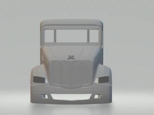 peterbilt 587 day cab 3D Print Model