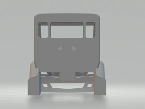 peterbilt 587 day cab 3D Print Model