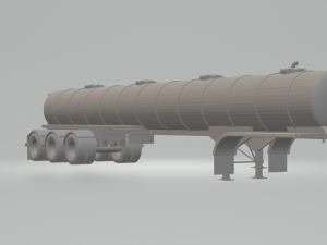 semi trailer tank walter 3D प्रिंट मॉडल