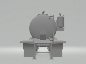 semi trailer tank walter 3D Print Model