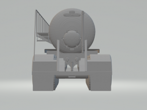 semi trailer tank walter 3D प्रिंट मॉडल