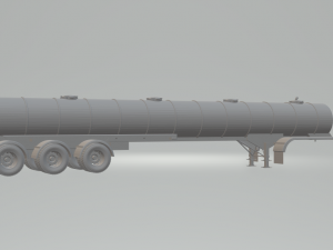 semi trailer tank walter 3D प्रिंट मॉडल