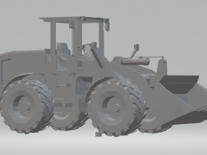 bulldozer tractor Modèles 3D en vedette