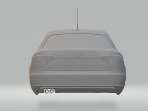 skoda superb 2010 3D-printmodel