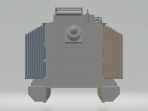jenerik elektrik transformat&ouml;r&uuml; 3D Baskı Modeli