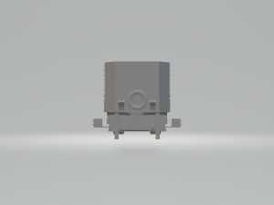 semi trailer low bed 3D Print Model