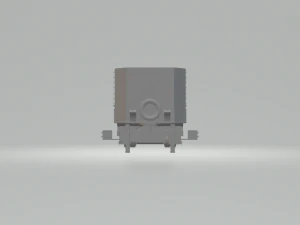 semi trailer low bed 3D Print Model
