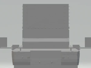 semi trailer low bed 3D Print Model