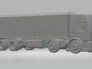 volkswagen constellation 8x4 3D 프린트 모델