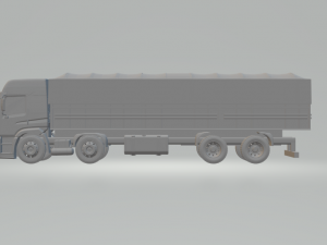 volkswagen constellation 8x4 3D 프린트 모델