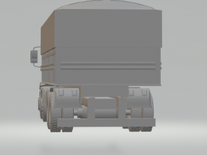 volkswagen constellation 8x4 3D 프린트 모델