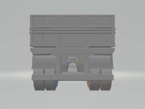 double truck semi trailer 3D Print Model