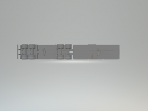double truck semi trailer 3D Print Model
