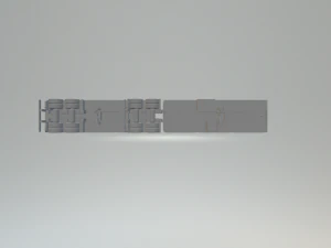 double truck semi trailer 3D Print Model
