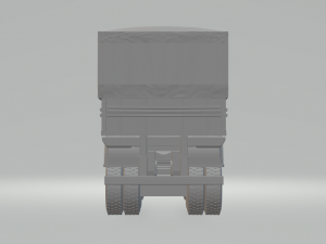double truck semi trailer Modelo de Impressão 3D
