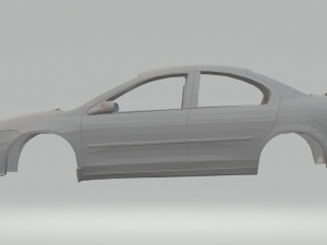Dodge neon Modelo de Impressão 3D