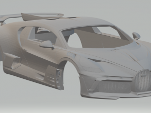 bugatti divo 110 3Dプリントモデル
