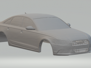 audi a6 sedan Model do druku 3D
