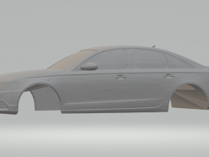 audi a6 sedan 3D 打印模型