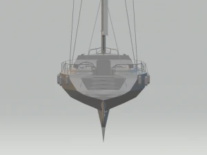sailboat 3D Print Model