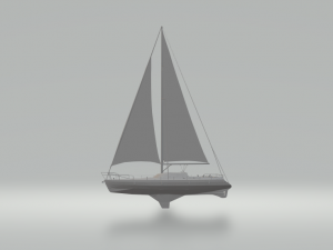 sailboat Modèles 3D en vedette