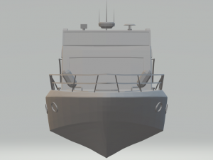 yacht speedboat 3D Baskı Modeli