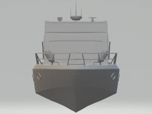 yacht speedboat 3D Print Model