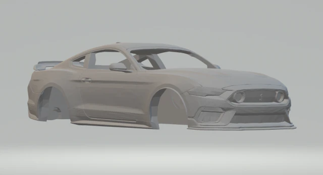mustang mach 2021 3D Print Model .c4d .max .obj .3ds .fbx .stl .blend 