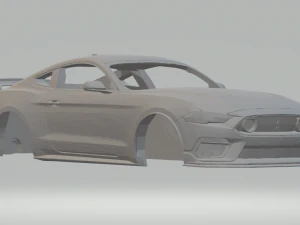 mustang mach 2021 3D Print Model