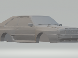 audi sportquattro 1983 Modelo de Impressão 3D