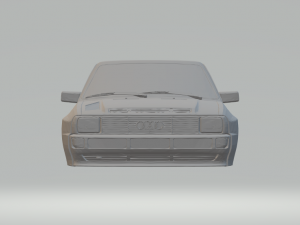 audi sportquattro 1983 Modelo de Impressão 3D