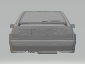 audi sportquattro 1983 Modelo de Impressão 3D