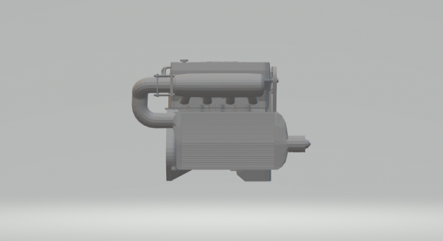 engine honda 3D 프린트 모델 .c4d .max .obj .3ds .fbx .stl .blend 