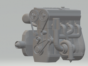 engine honda 3D 프린트 모델