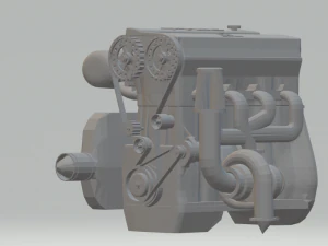 engine honda 3D Print Model