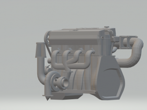 engine honda 3D 프린트 모델