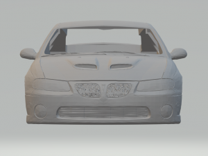 pontiac gto 2006 3Dプリントモデル