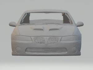 pontiac gto 2006 3D Print Model